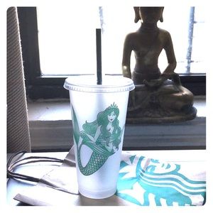 Starbucks Reusable Cup With Mermaid!